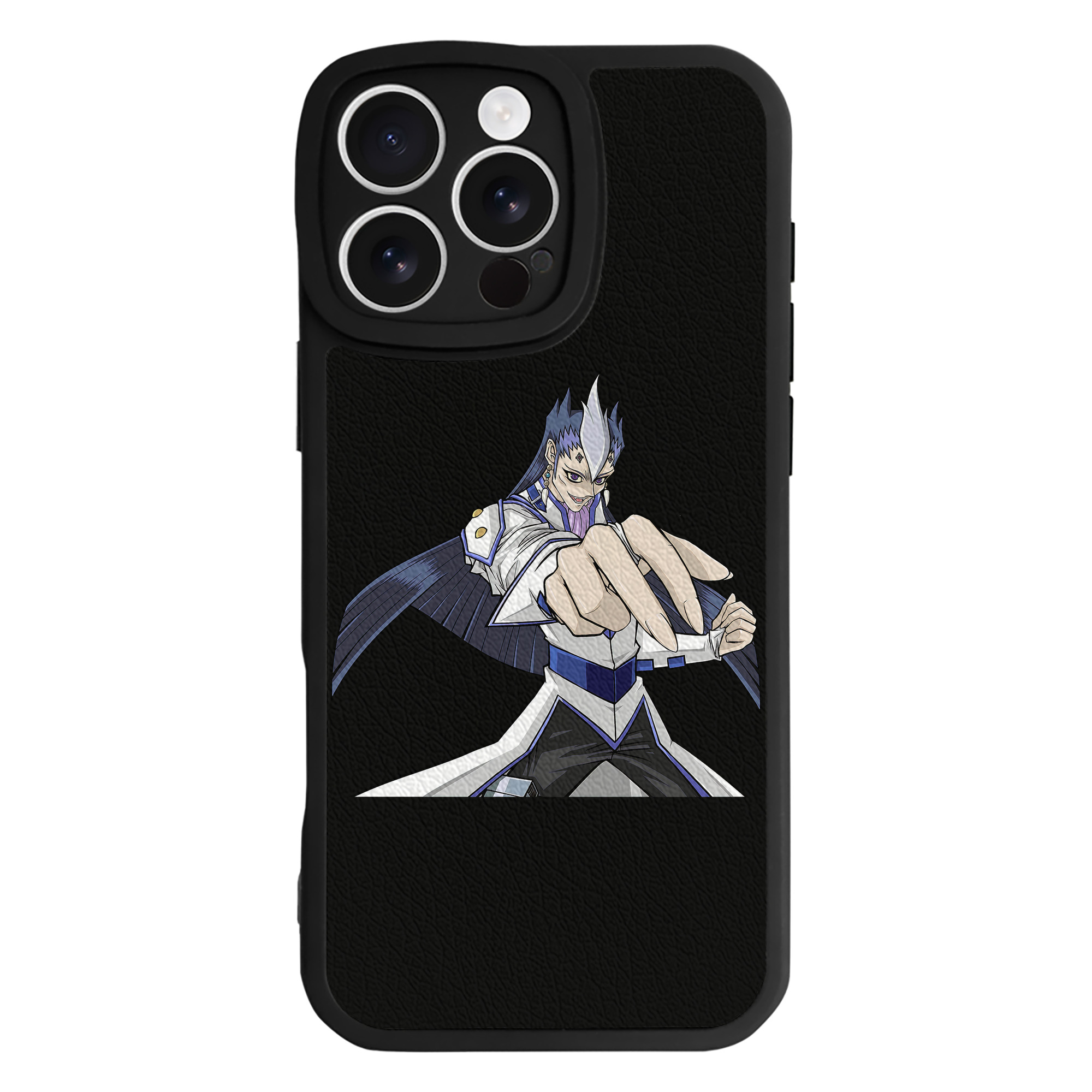 （画像用） 遊☆戯☆王 Yu-Gi-Oh! 【iPhone 16シリーズ対応】シリコンスマホケース（レザー調） 材質：シリコン